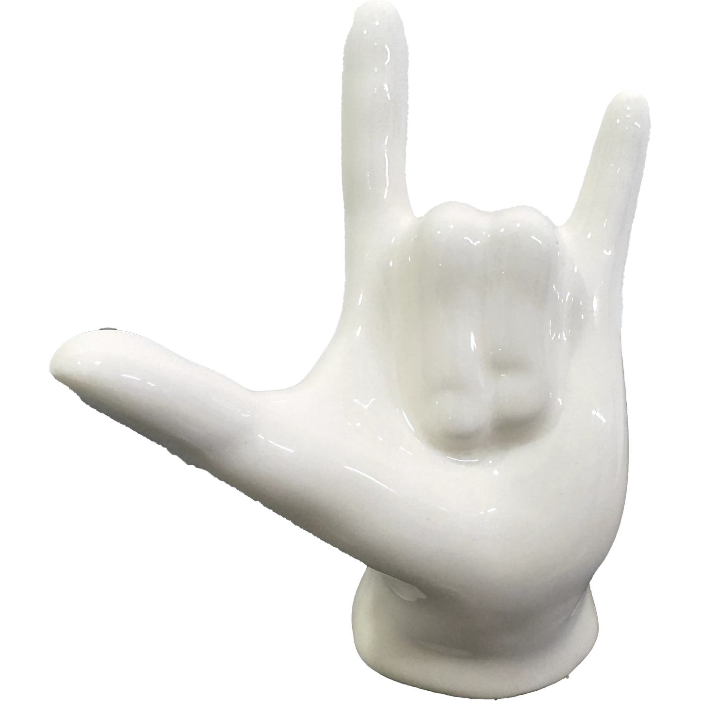 Mano “I LOVE YOU & ROCK ‘N’ LOVE” in Ceramica - Mamma' Art