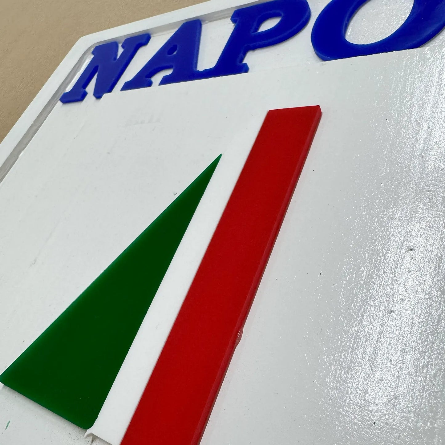 Quadro AG4IN – Il Quarto Scudetto del Napoli, in Arte Pop Artigianale - Mamma' Art
