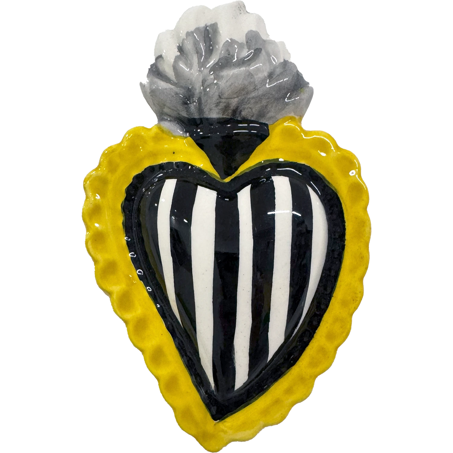 Sacro Cuore "Strisce Ribelli" – Quando l’Amore è in Bianco e Nero! - Mamma' Art