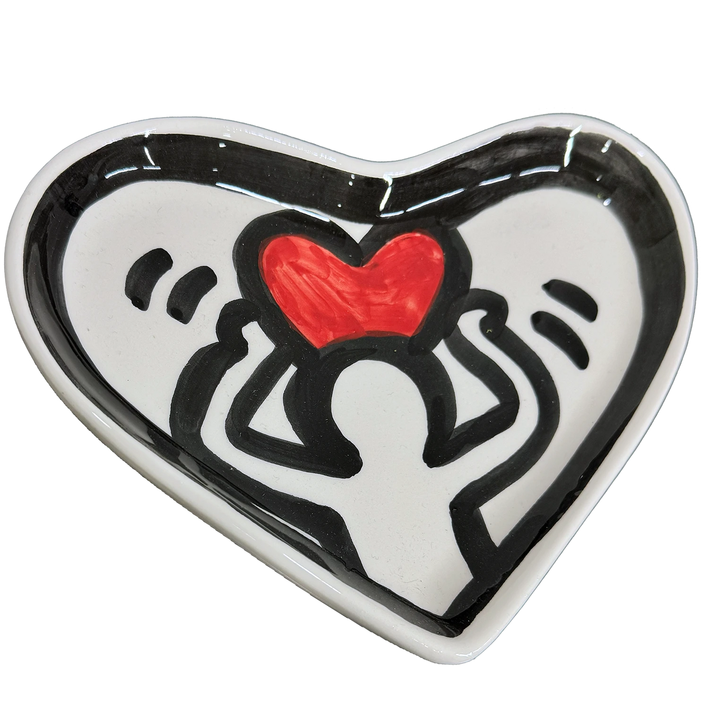 Svuotatasche Cuore "Abbraccio" - Tieni stretto ciò che conta! - Mamma' Art