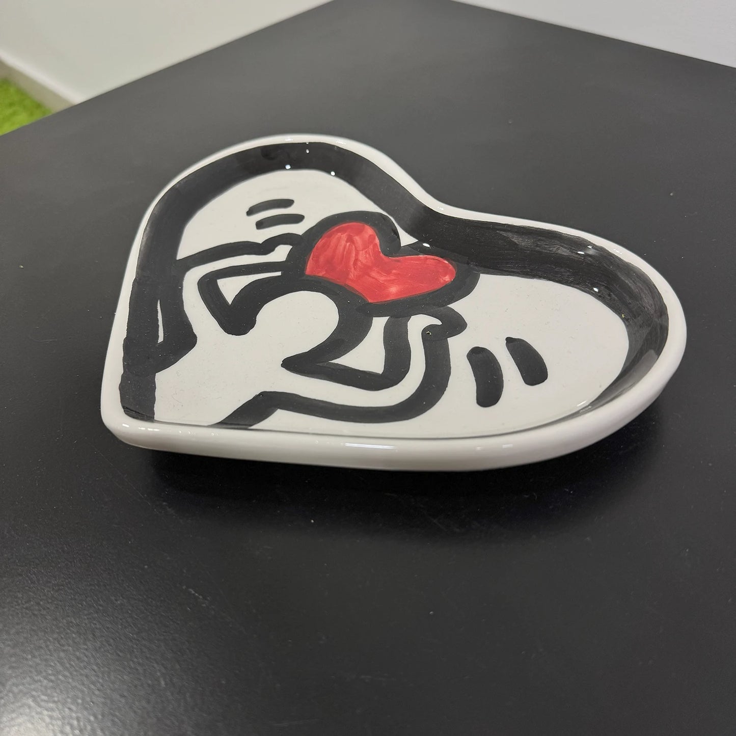 Svuotatasche Cuore "Abbraccio" - Tieni stretto ciò che conta! - Mamma' Art