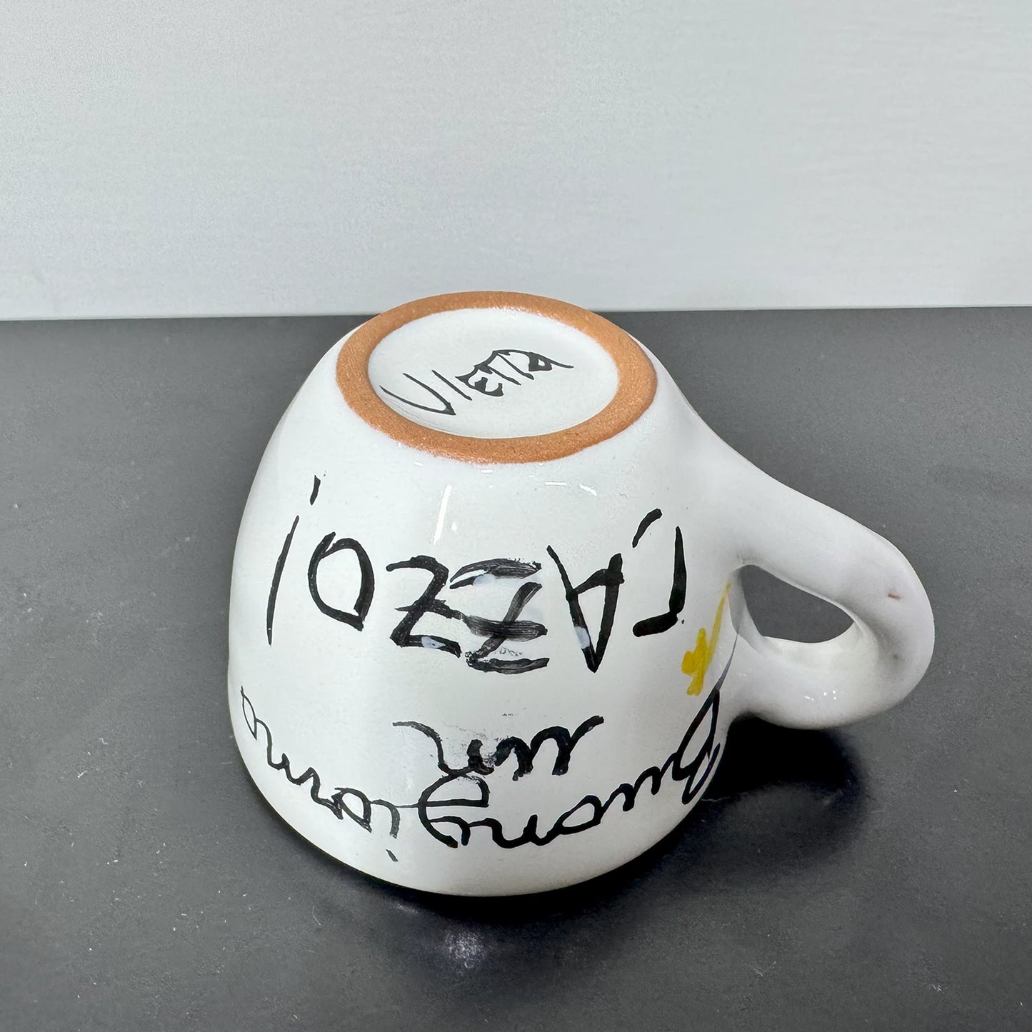 Tazza da Tè "Buongiorno un Ca***" – Per Mattine Senza Filtri!** - Mamma' Art