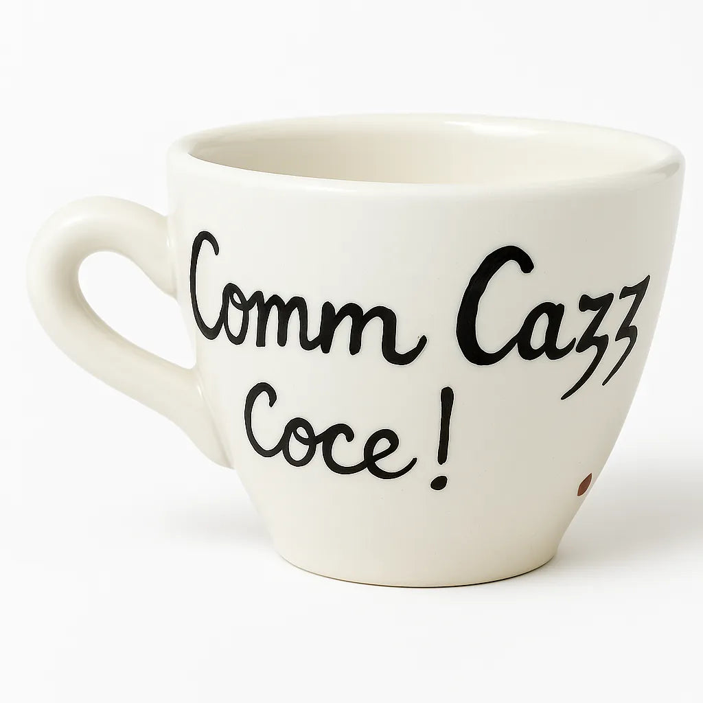 Tazzulella e' Caffè "Comm Cazz Coce!" - Mamma' Art