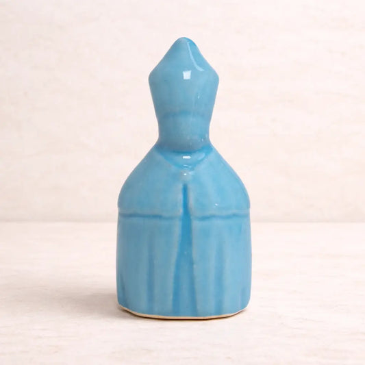 San Gennaro Stilizzato in Ceramica di Vietri - 15 cm