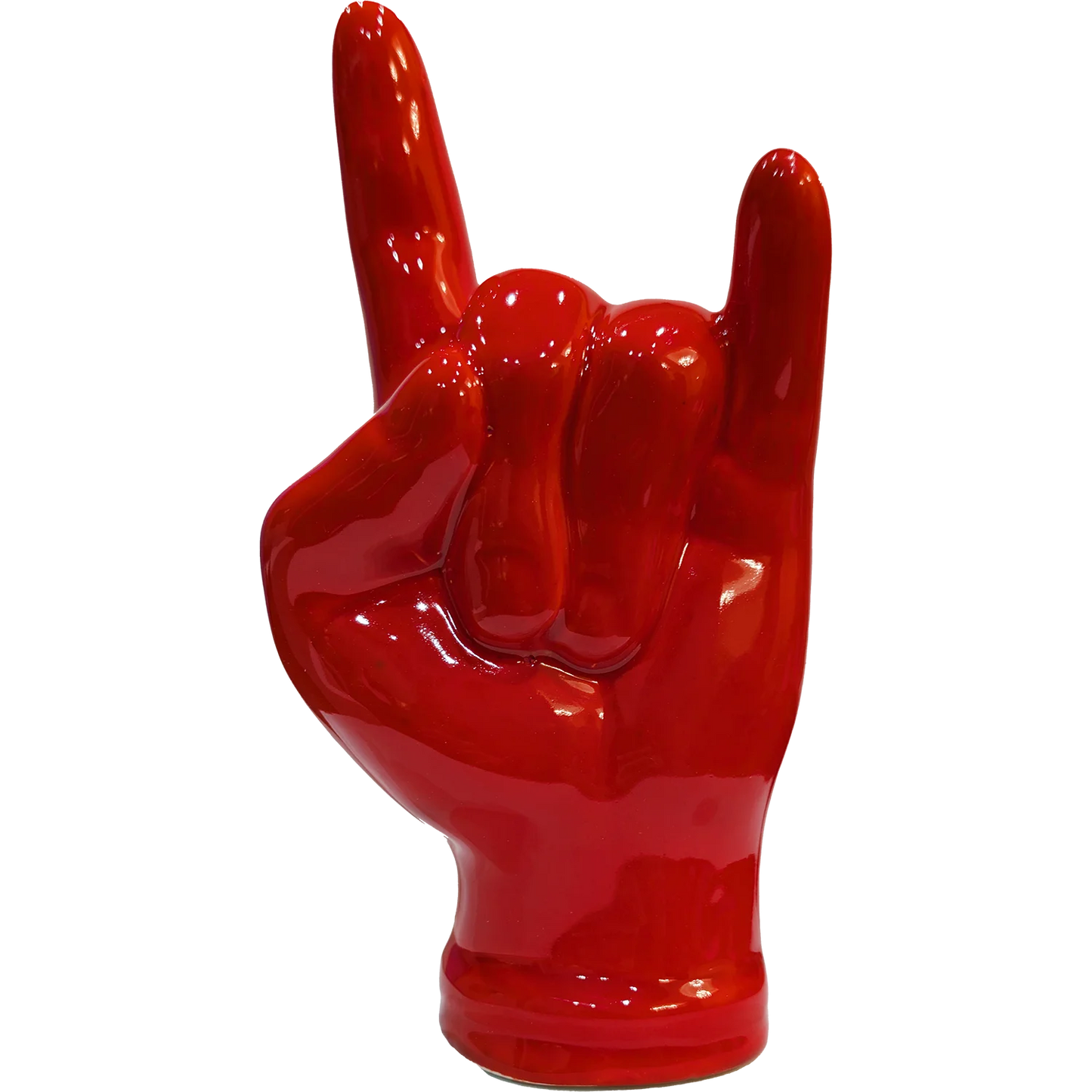 Tien e "Corna" Rosse Grandi in Ceramica - Mamma' Art