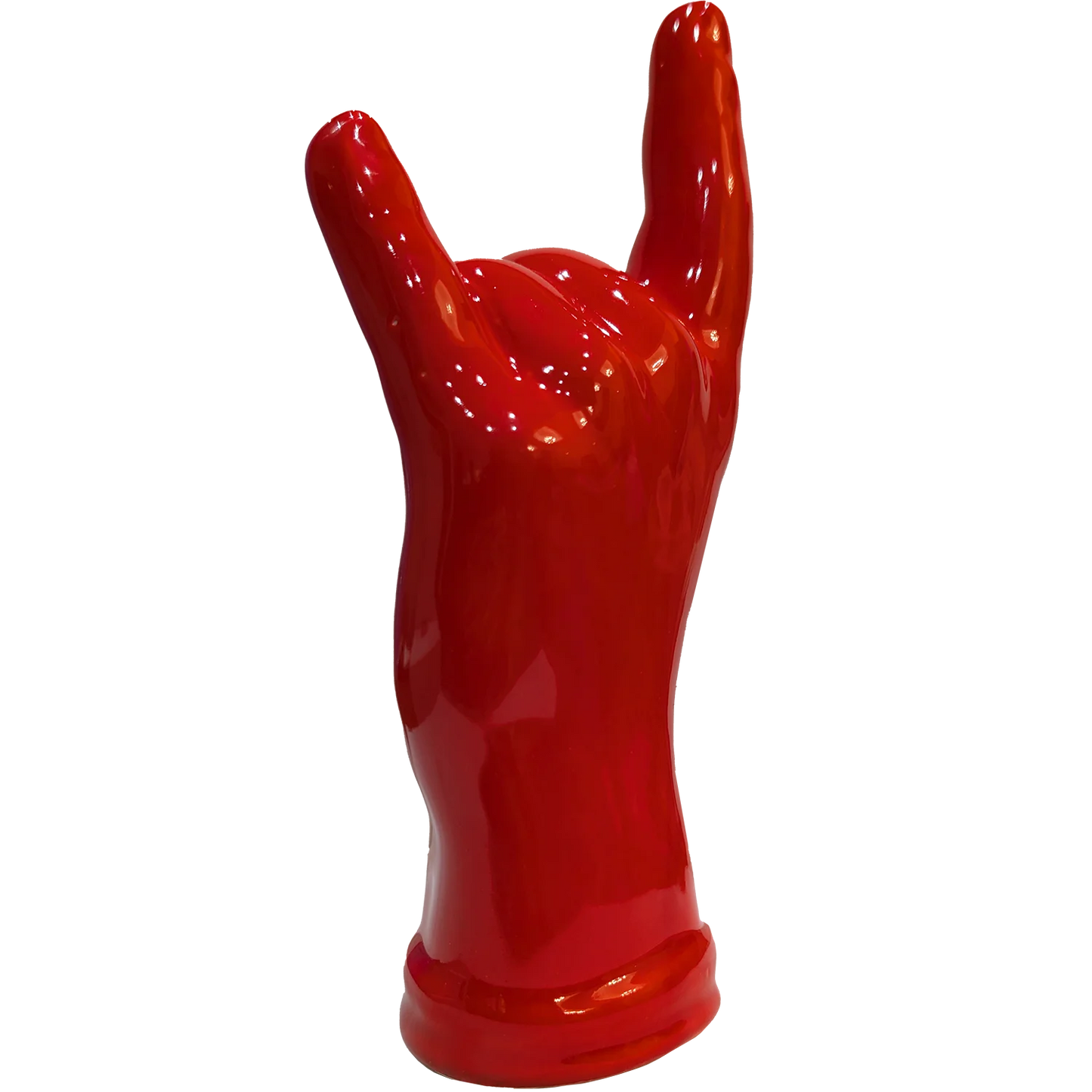 Tien e "Corna" Rosse Grandi in Ceramica - Mamma' Art