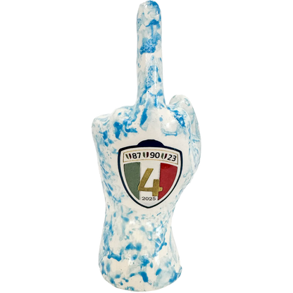 Dito Medio Napoli Scudetto 2025 – 4 Volte Campioni! - Mamma' Art