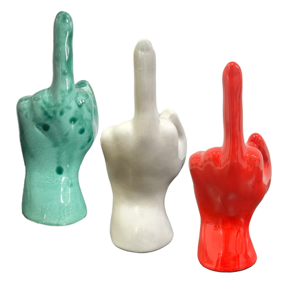 Dito Medio in Ceramica – L’Arte dell’Irriverenza - Mamma' Art