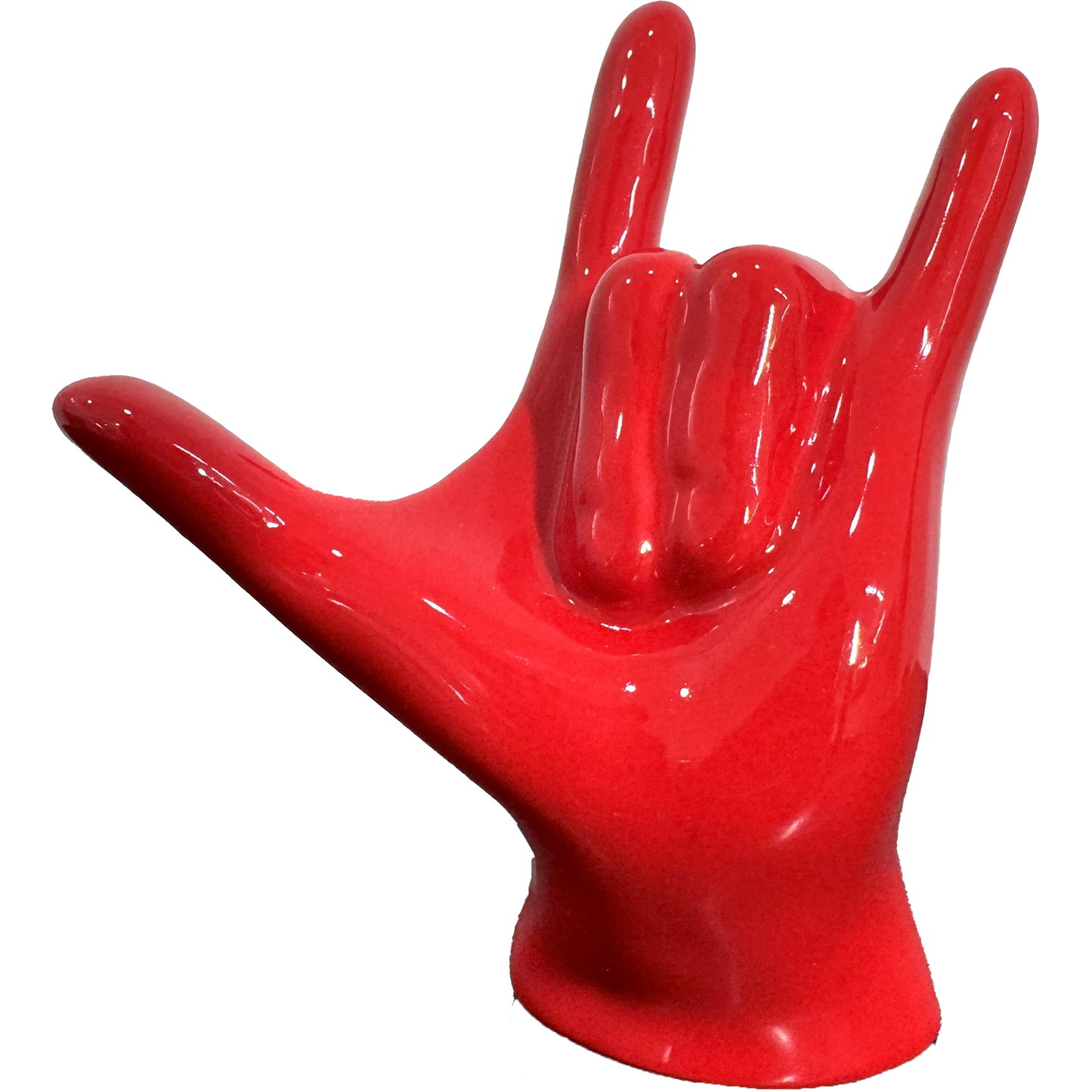 Mano “I LOVE YOU & ROCK ‘N’ LOVE” in Ceramica - Mamma' Art