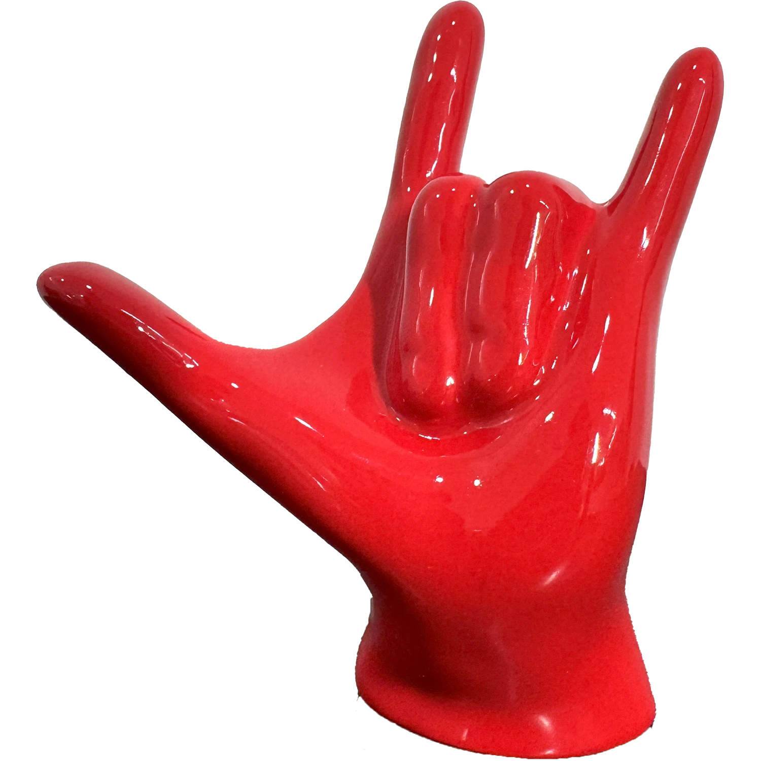 Mano “I LOVE YOU & ROCK ‘N’ LOVE” in Ceramica - Mamma' Art