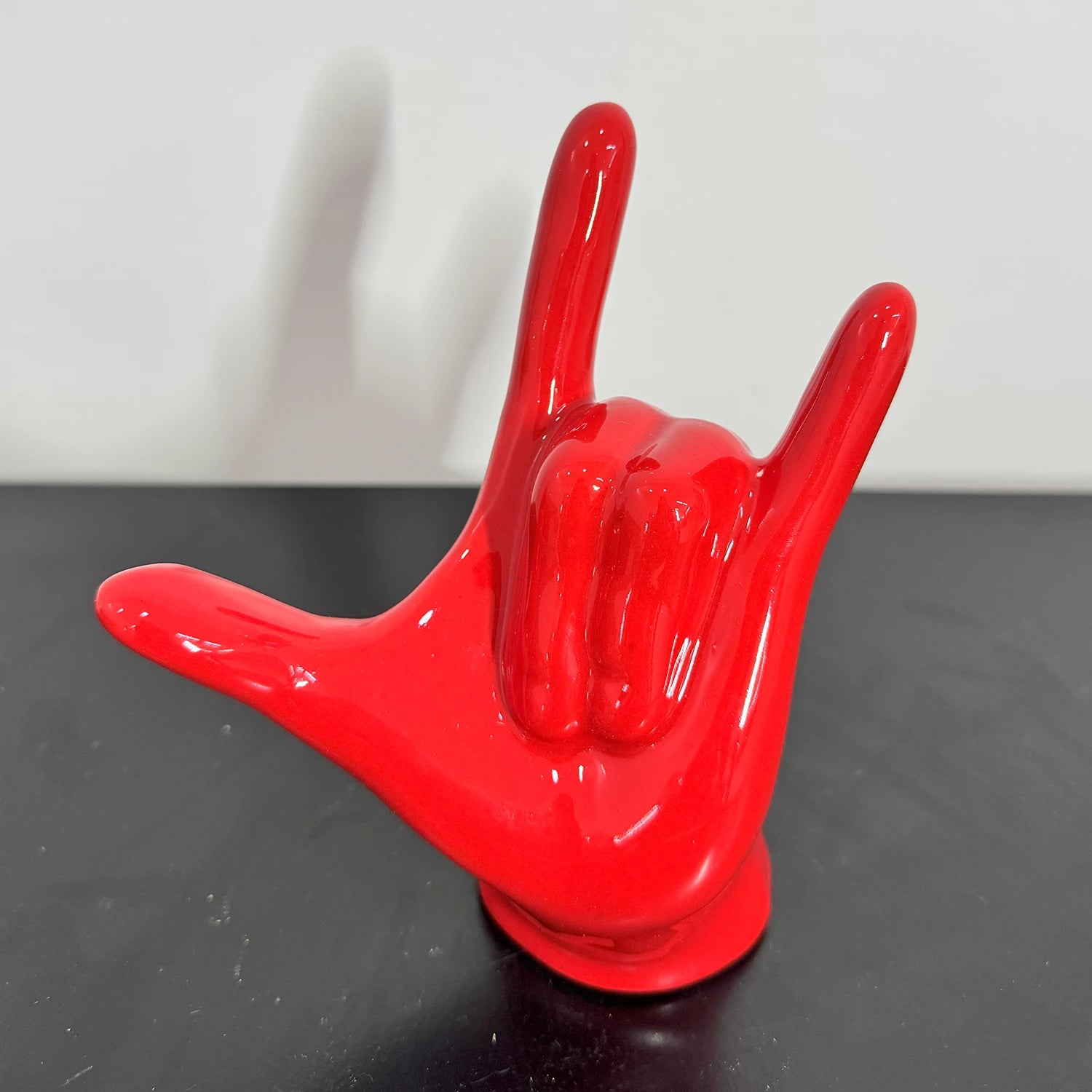 Mano “I LOVE YOU & ROCK ‘N’ LOVE” in Ceramica - Mamma' Art