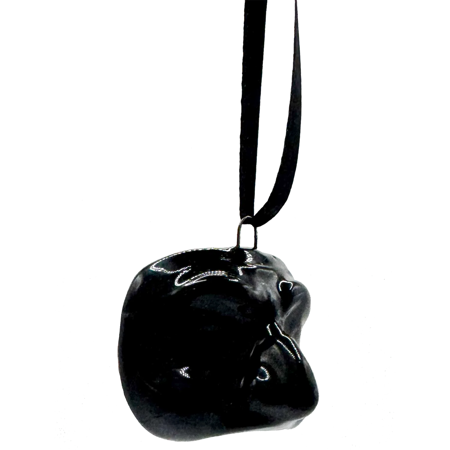 Mini Maschera di Pulcinella Nera – Decorazione Pop Napoletana con Laccetto - Mamma' Art