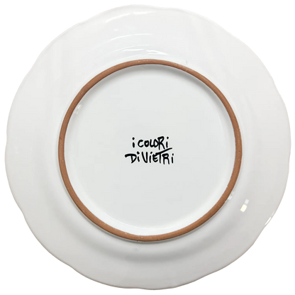 Piatto Piano “Mangiami, Faccio Innamorare” – Ceramica Pop d’Amore Made in Vietri - Mamma' Art