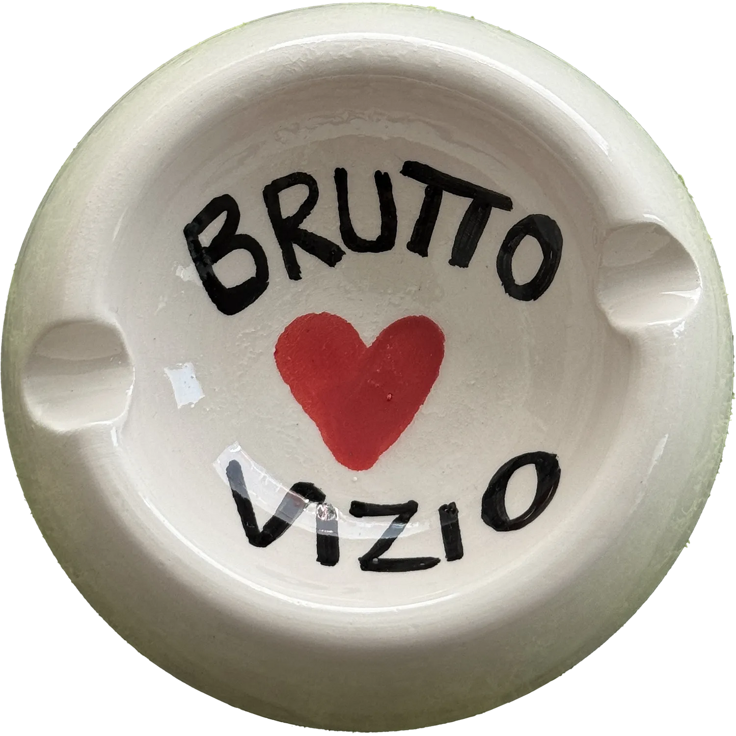 Posacenere “Brutto Vizio” - Per chi ancora non smette ma lo fa con stile - Mamma' Art