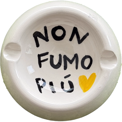 Posacenere “Non Fumo Più” – Per chi ha smesso (ma tiene ancora il pensiero) - Mamma' Art