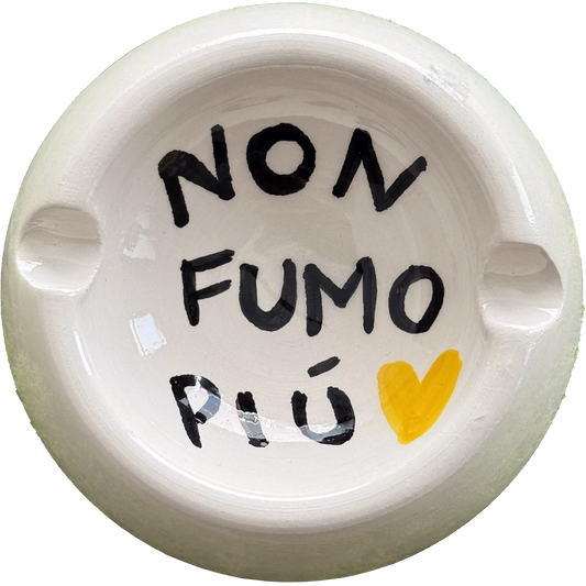 Posacenere “Non Fumo Più” – Per chi ha smesso (ma tiene ancora il pensiero) - Mamma' Art