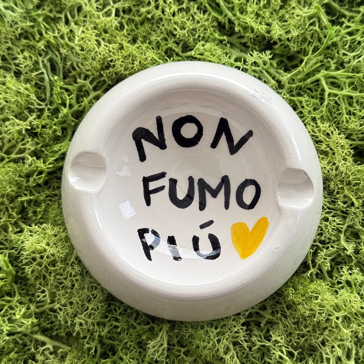 Posacenere “Non Fumo Più” – Per chi ha smesso (ma tiene ancora il pensiero) - Mamma' Art