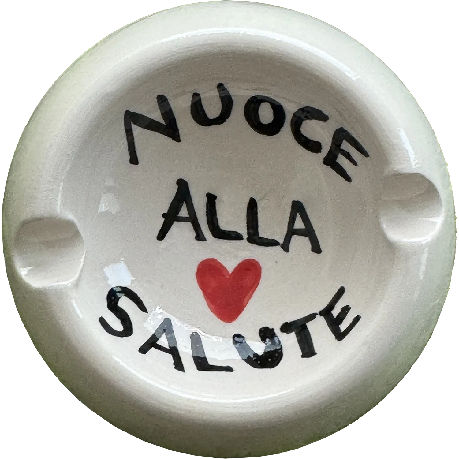 Posacenere “Nuoce alla Salute” – Ceramica Vietrese per brutti vizi - Mamma' Art