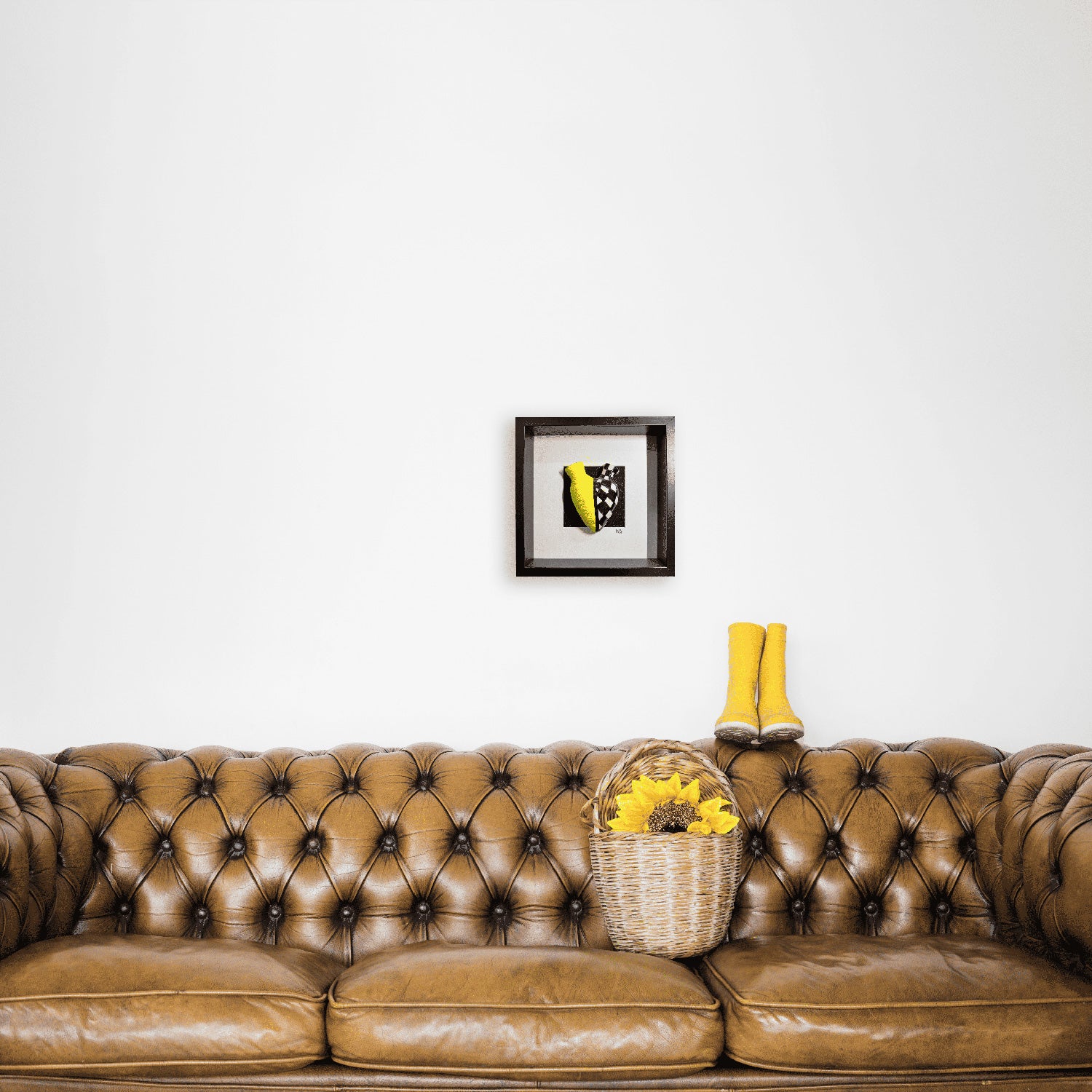 Quadro "Il Cuore che Vive di Contrasti" - L’Equilibrio Perfetto - Mamma' Art