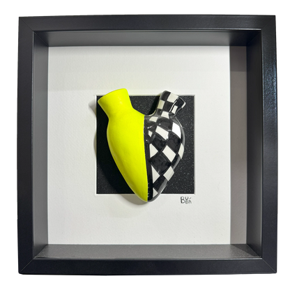 Quadro "Il Cuore che Vive di Contrasti" - L’Equilibrio Perfetto - Mamma' Art