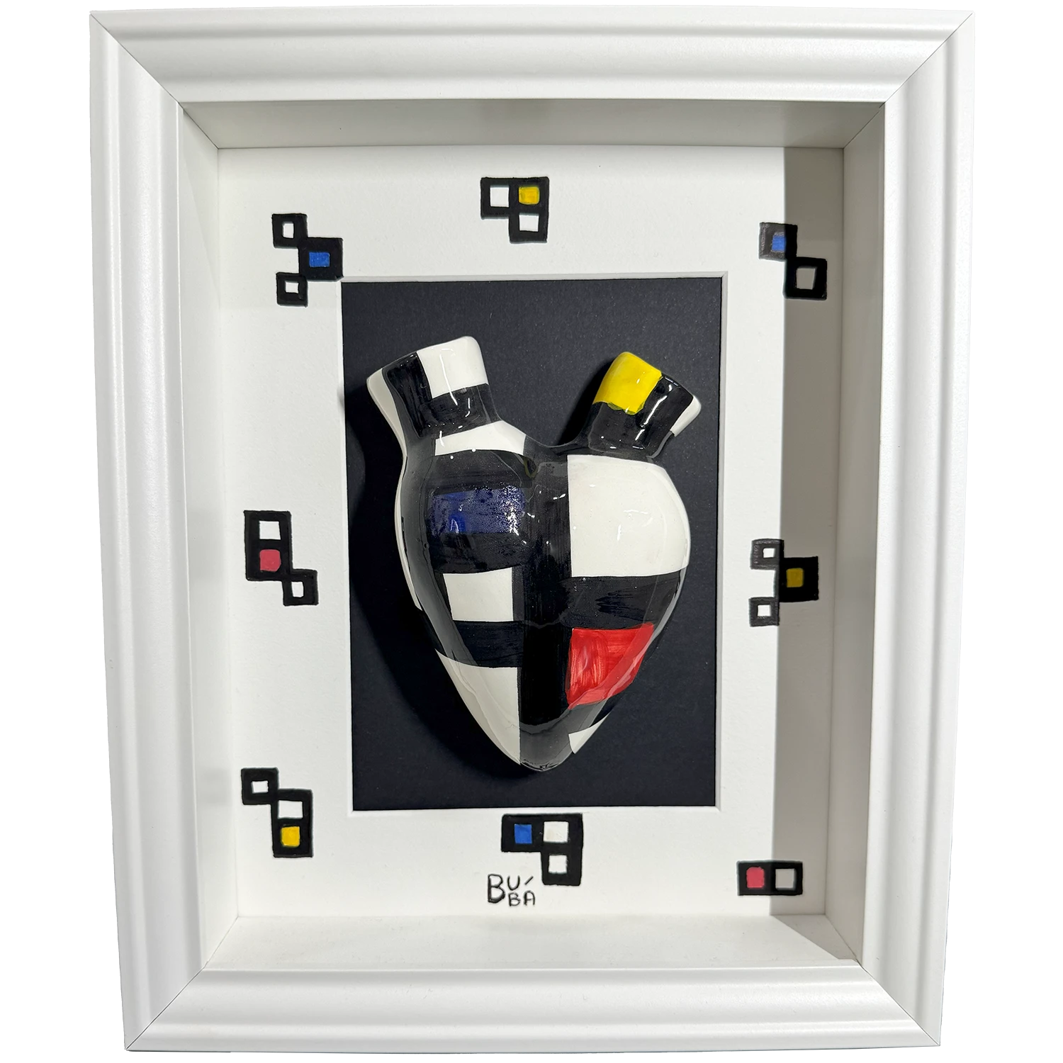 Quadro Cuore Multicolor – L’amore è un’opera d’arte (letteralmente!) - Mamma' Art