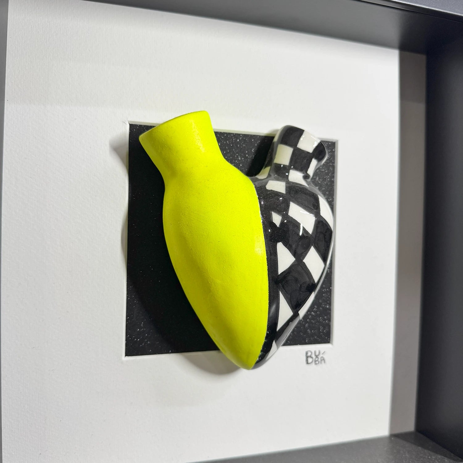 Quadro "Il Cuore che Vive di Contrasti" - L’Equilibrio Perfetto - Mamma' Art