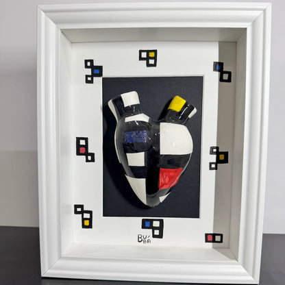 Quadro Cuore Multicolor – L’amore è un’opera d’arte (letteralmente!) - Mamma' Art