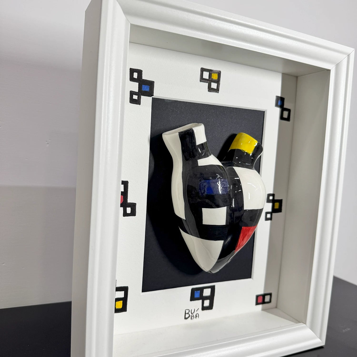 Quadro Cuore Multicolor – L’amore è un’opera d’arte (letteralmente!) - Mamma' Art