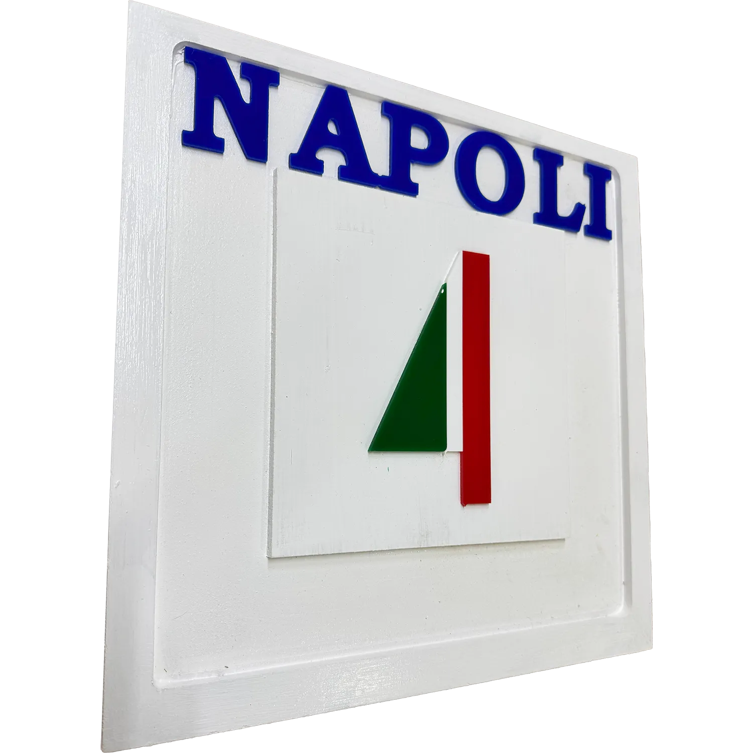 Quadro AG4IN – Il Quarto Scudetto del Napoli, in Arte Pop Artigianale - Mamma' Art