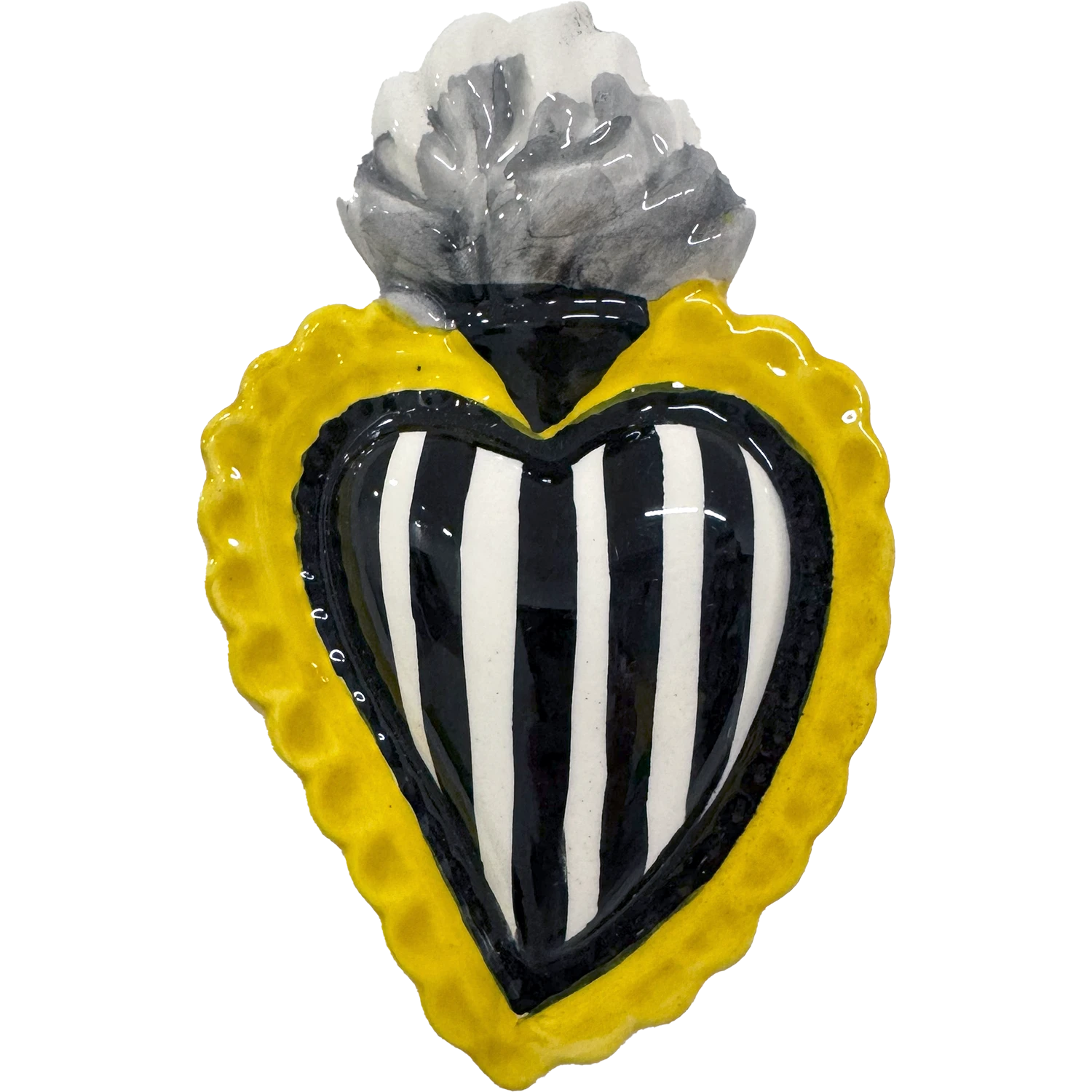 Sacro Cuore "Strisce Ribelli" – Quando l’Amore è in Bianco e Nero! - Mamma' Art