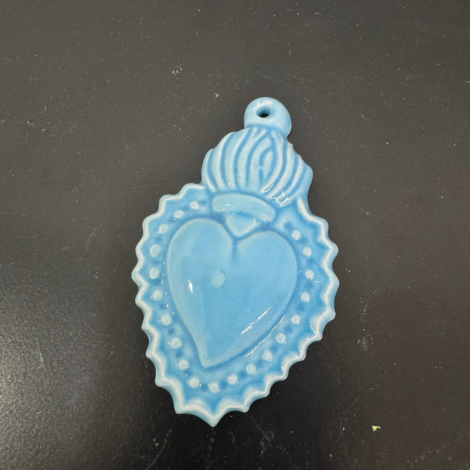 Sacro Cuore Mini – Amore e Portafortuna Scaramantico da Appendere - Mamma' Art