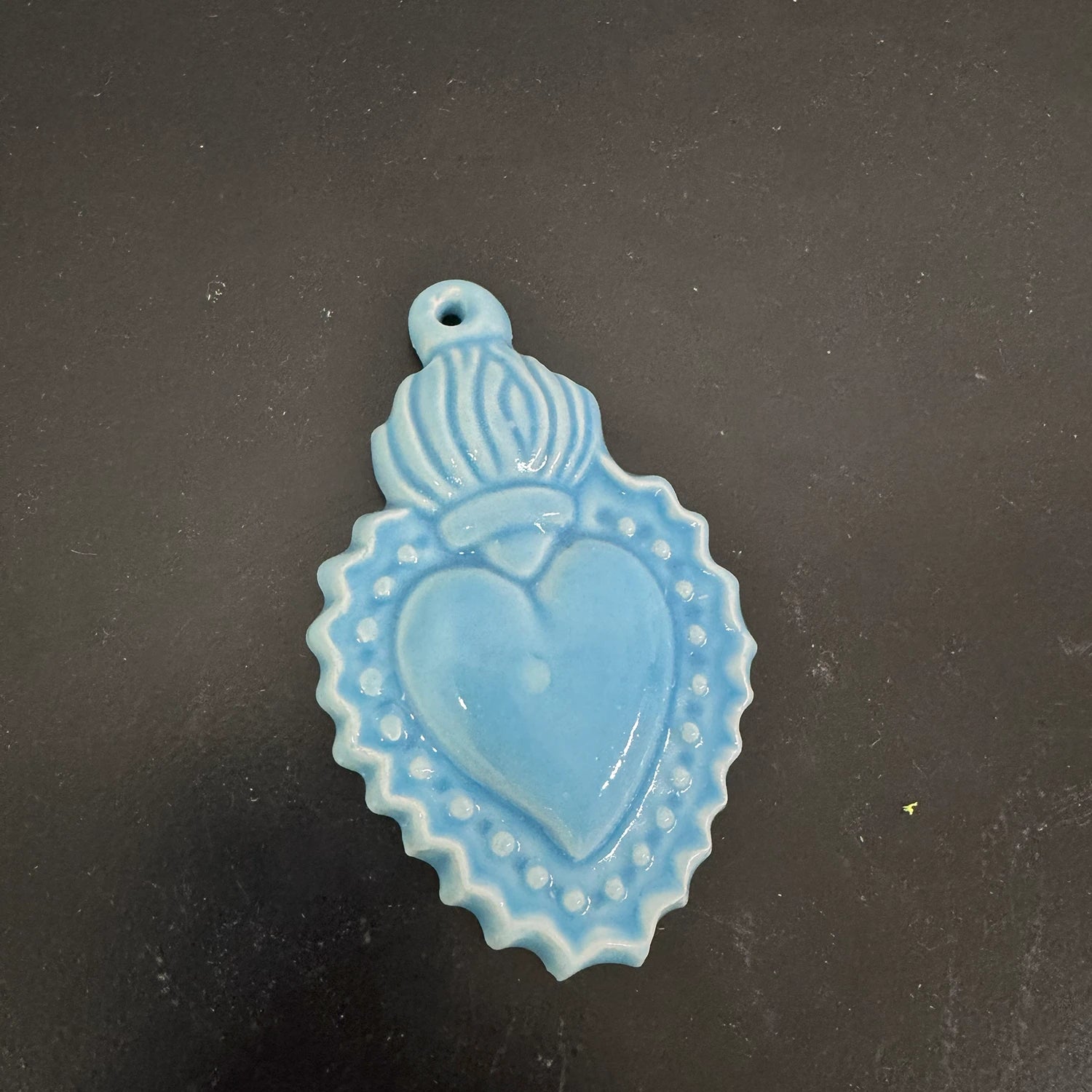 Sacro Cuore Mini – Amore e Portafortuna Scaramantico da Appendere - Mamma' Art