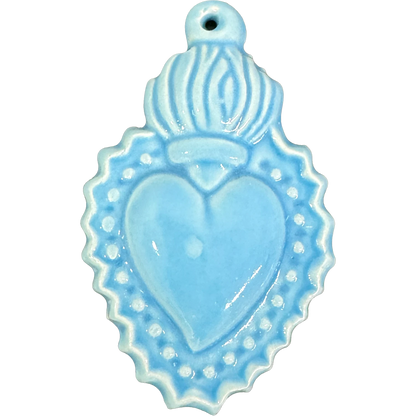 Sacro Cuore Mini – Amore e Portafortuna Scaramantico da Appendere - Mamma' Art