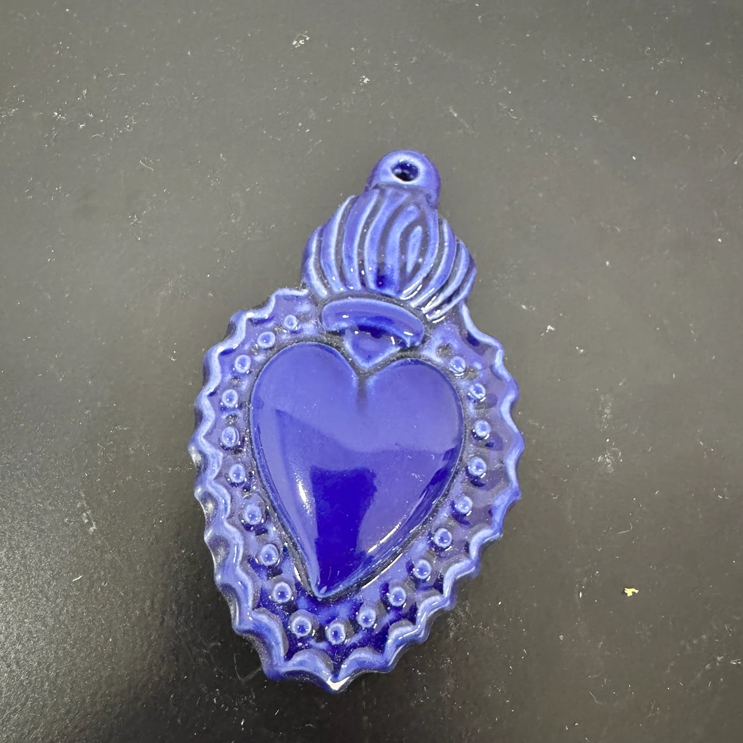 Sacro Cuore Mini – Amore e Portafortuna Scaramantico da Appendere - Mamma' Art
