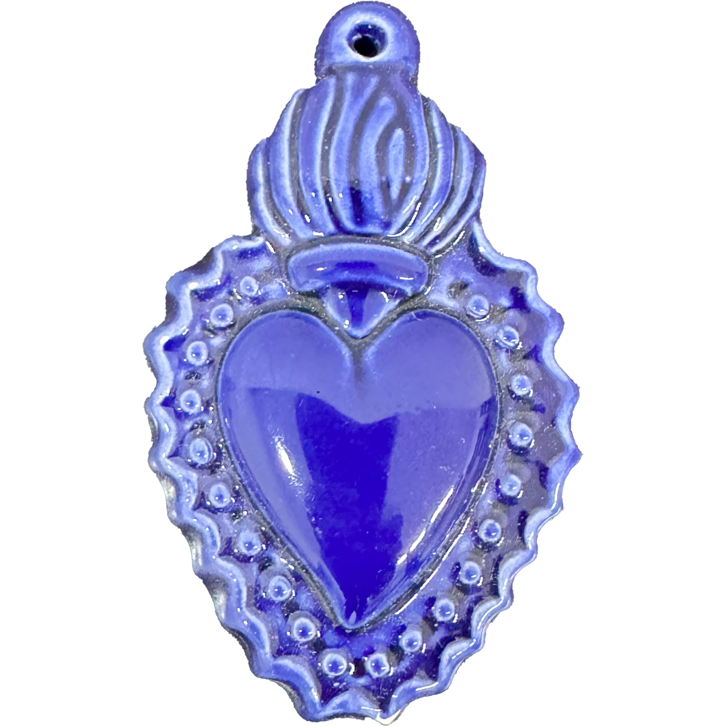 Sacro Cuore Mini – Amore e Portafortuna Scaramantico da Appendere - Mamma' Art