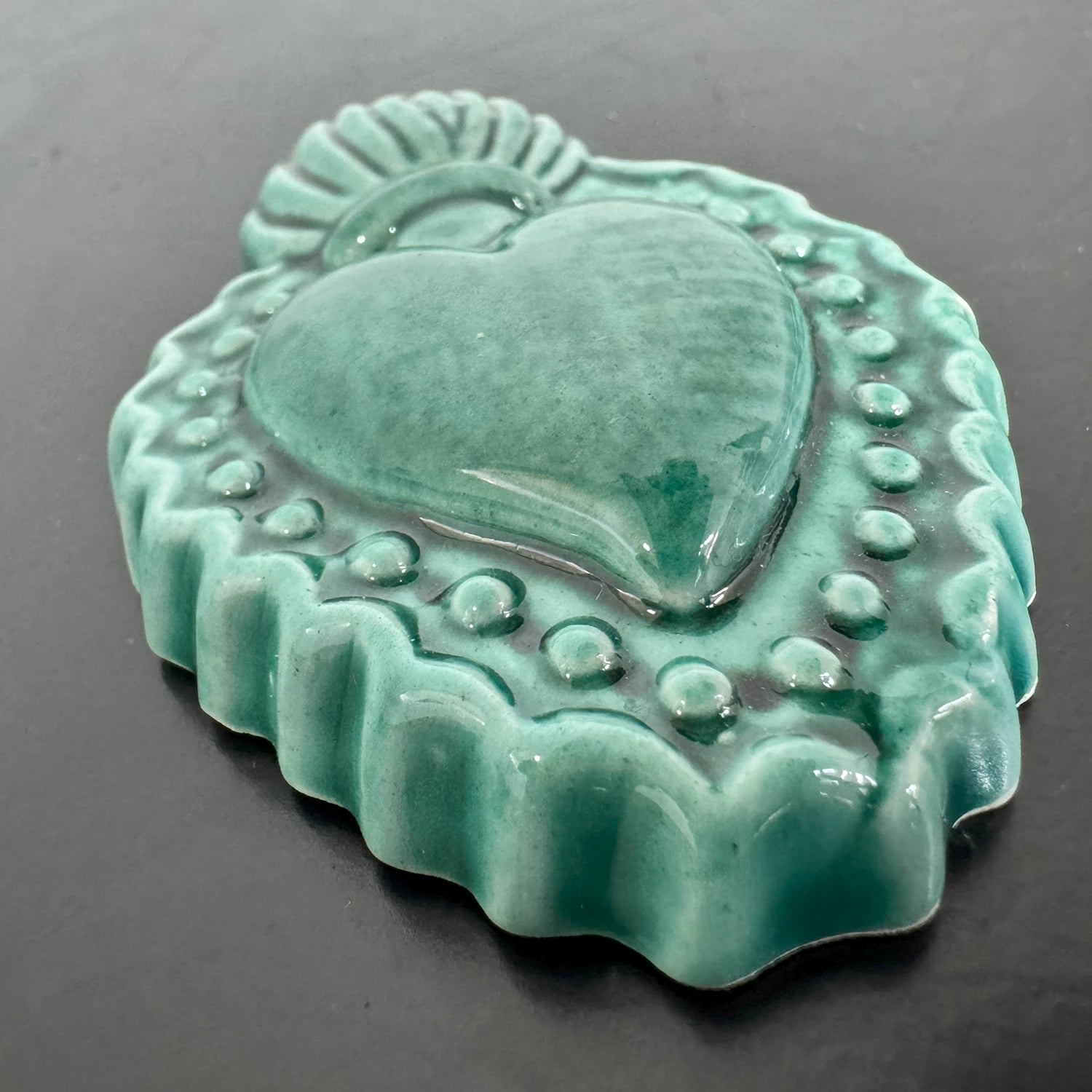 Sacro Cuore Mini – Amore e Portafortuna Scaramantico da Appendere - Mamma' Art