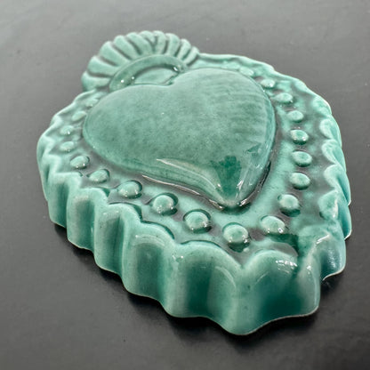 Sacro Cuore Mini – Amore e Portafortuna Scaramantico da Appendere - Mamma' Art