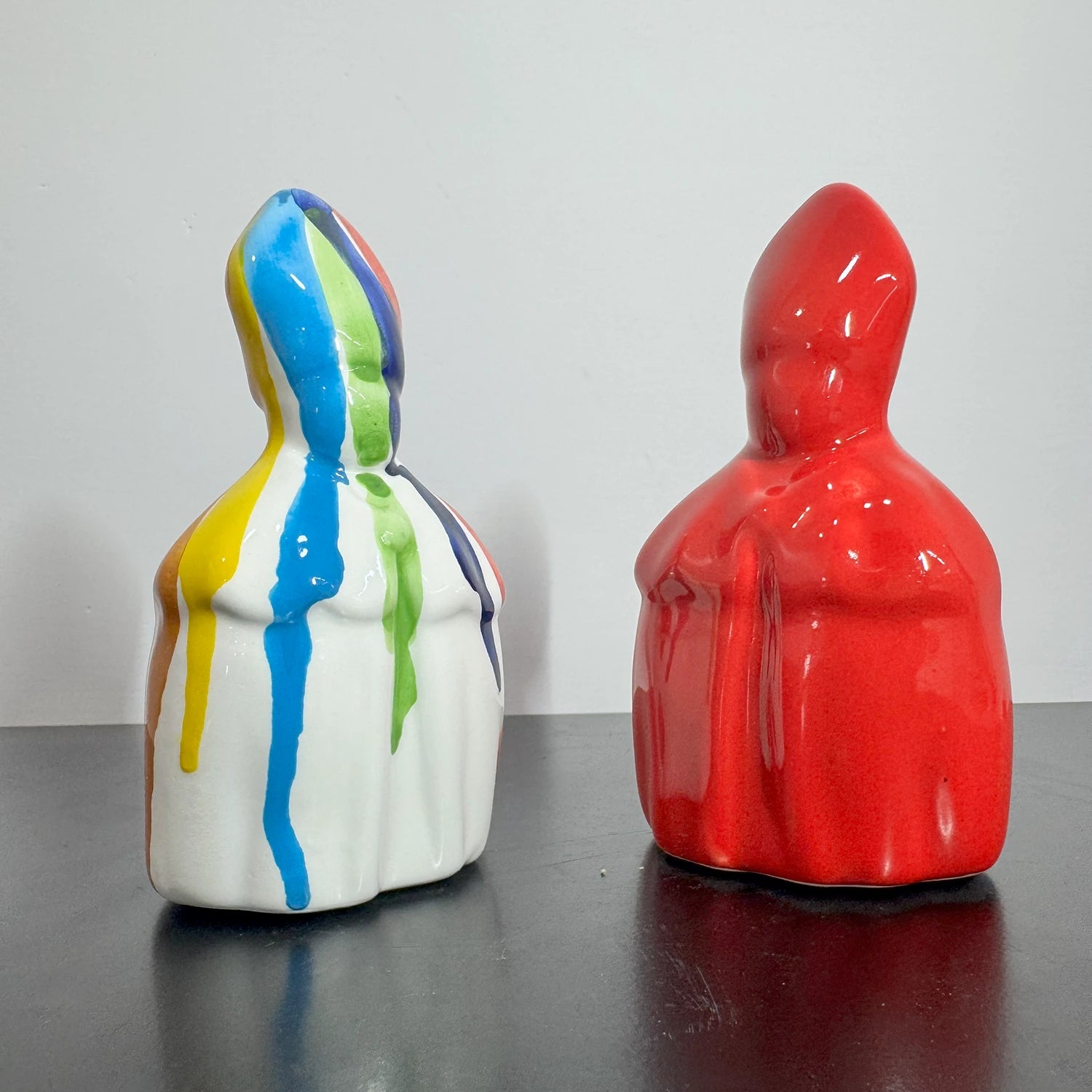 San Gennaro Rosso in Ceramica – "San Gennà, facci sta grazia!" - Mamma' Art