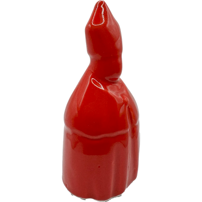 Mini San Gennaro Rosso in Ceramica – "San Gennà, facci sta grazia!" - Mamma' Art