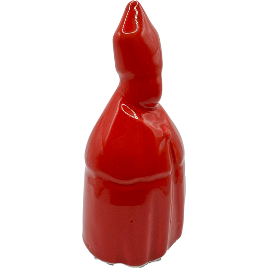 Mini San Gennaro Rosso in Ceramica – "San Gennà, facci sta grazia!" - Mamma' Art
