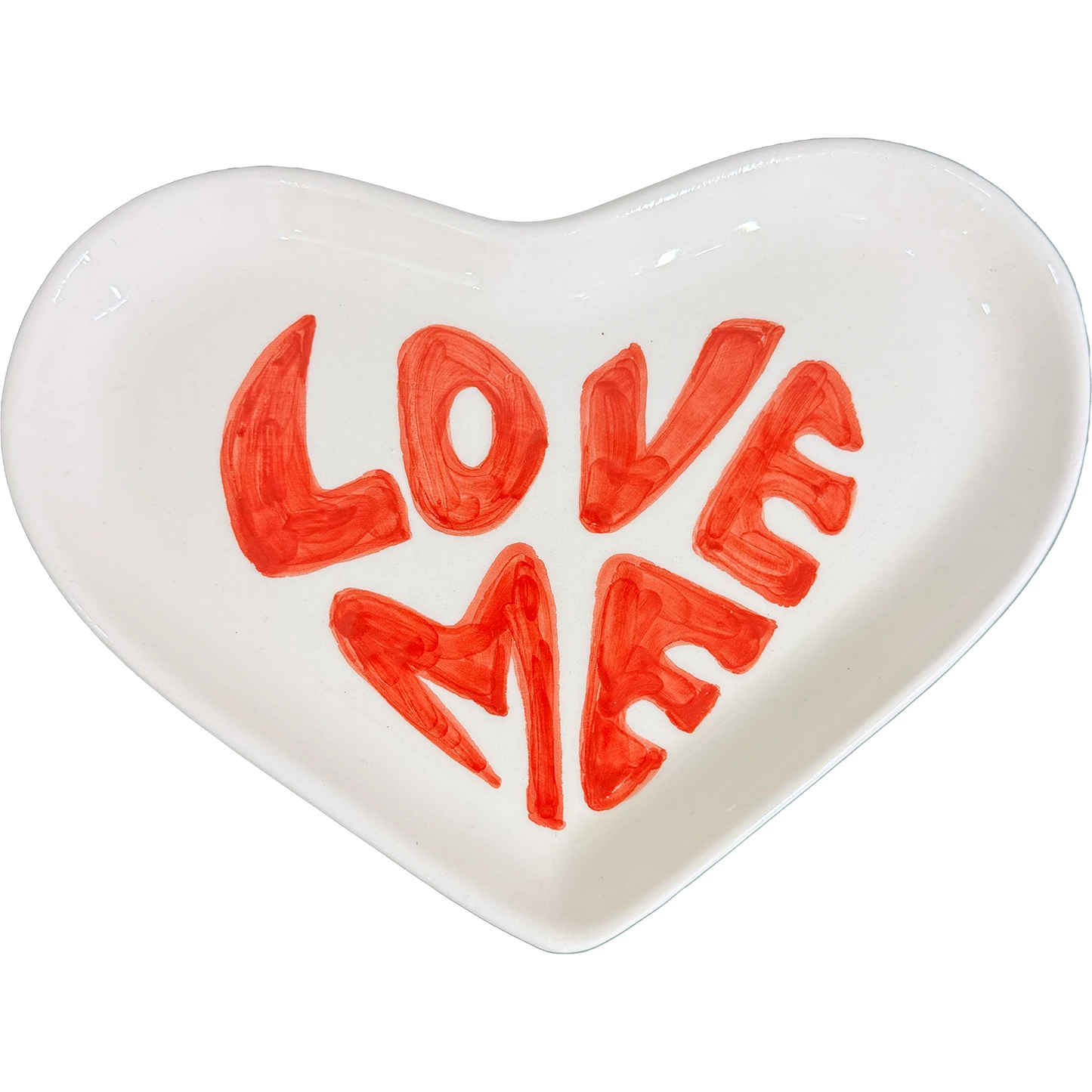 Svuotatasche Cuore "Love Me" - Per chi sa farsi desiderare! - Mamma' Art