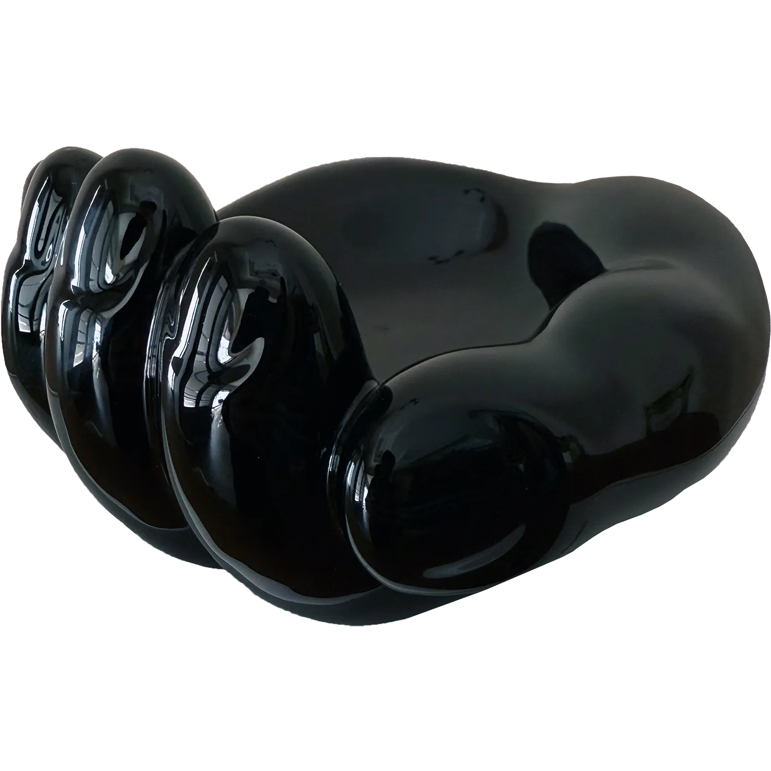 MAMMA', Addò Stann' 'E Chiave? – Svuotatasche Nero in Ceramica di Vietri - Mamma' Art