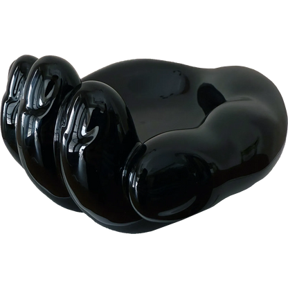 MAMMA', Addò Stann' 'E Chiave? – Svuotatasche Nero in Ceramica di Vietri - Mamma' Art