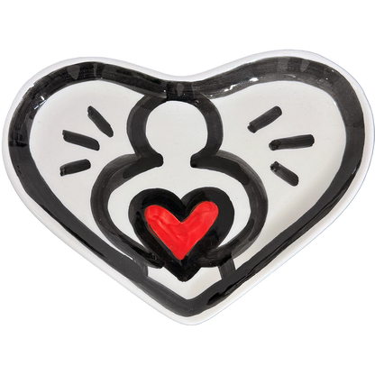 Svuotatasche Cuore "Abbraccio" - Tieni stretto ciò che conta! - Mamma' Art