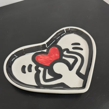 Svuotatasche Cuore "Abbraccio" - Tieni stretto ciò che conta! - Mamma' Art