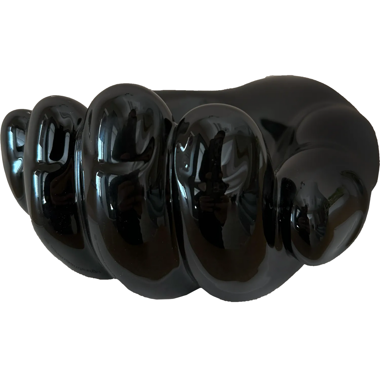 MAMMA', Addò Stann' 'E Chiave? – Svuotatasche Nero in Ceramica di Vietri - Mamma' Art