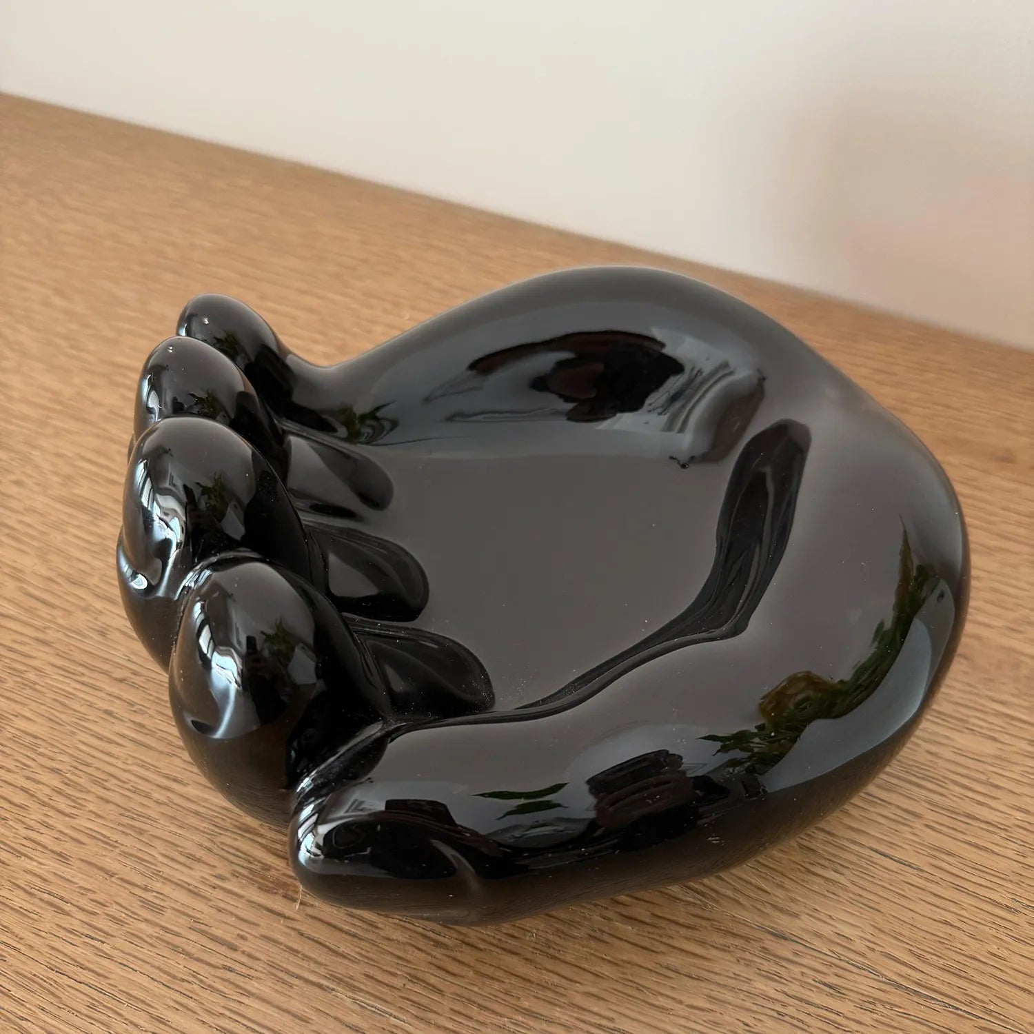 MAMMA', Addò Stann' 'E Chiave? – Svuotatasche Nero in Ceramica di Vietri - Mamma' Art