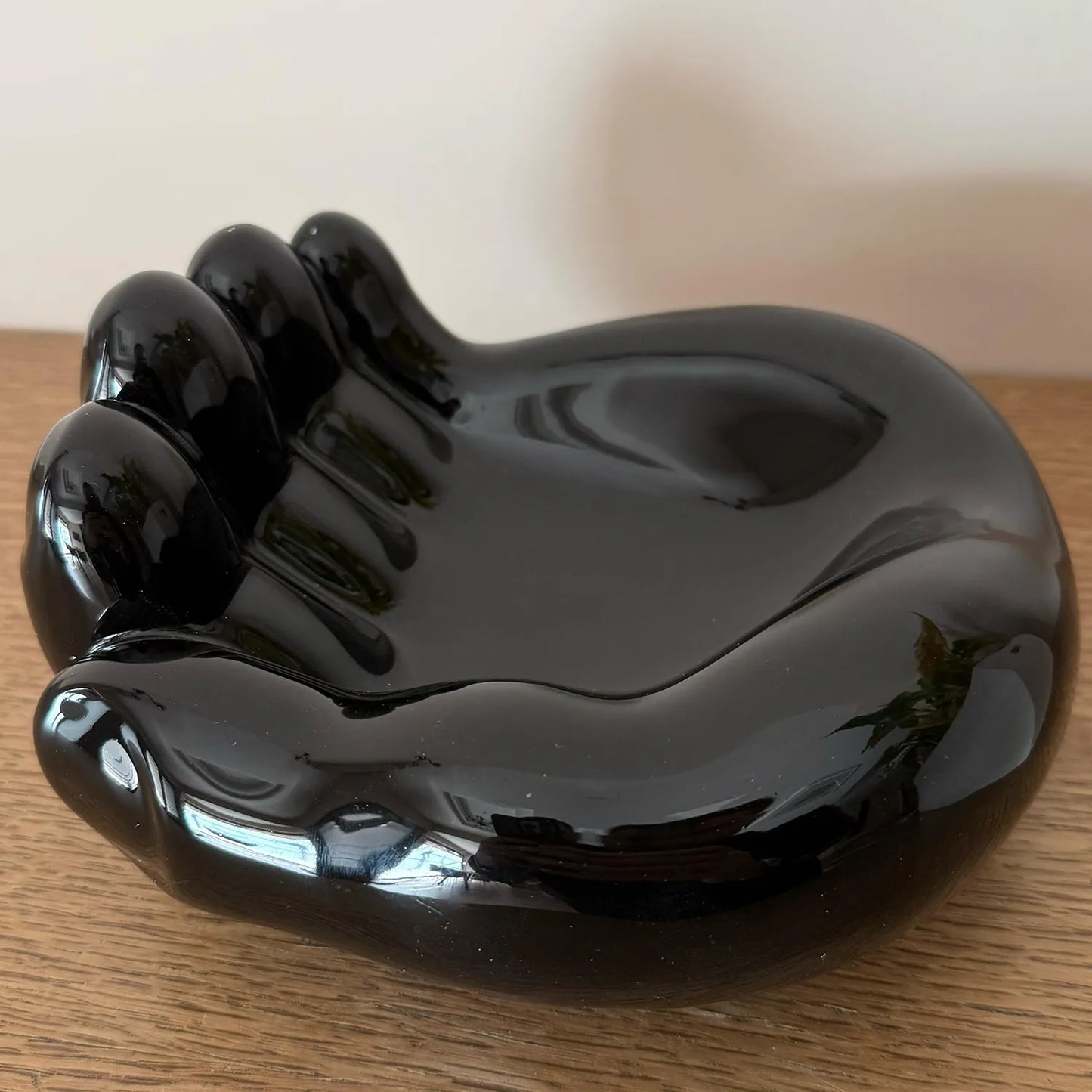 MAMMA', Addò Stann' 'E Chiave? – Svuotatasche Nero in Ceramica di Vietri - Mamma' Art