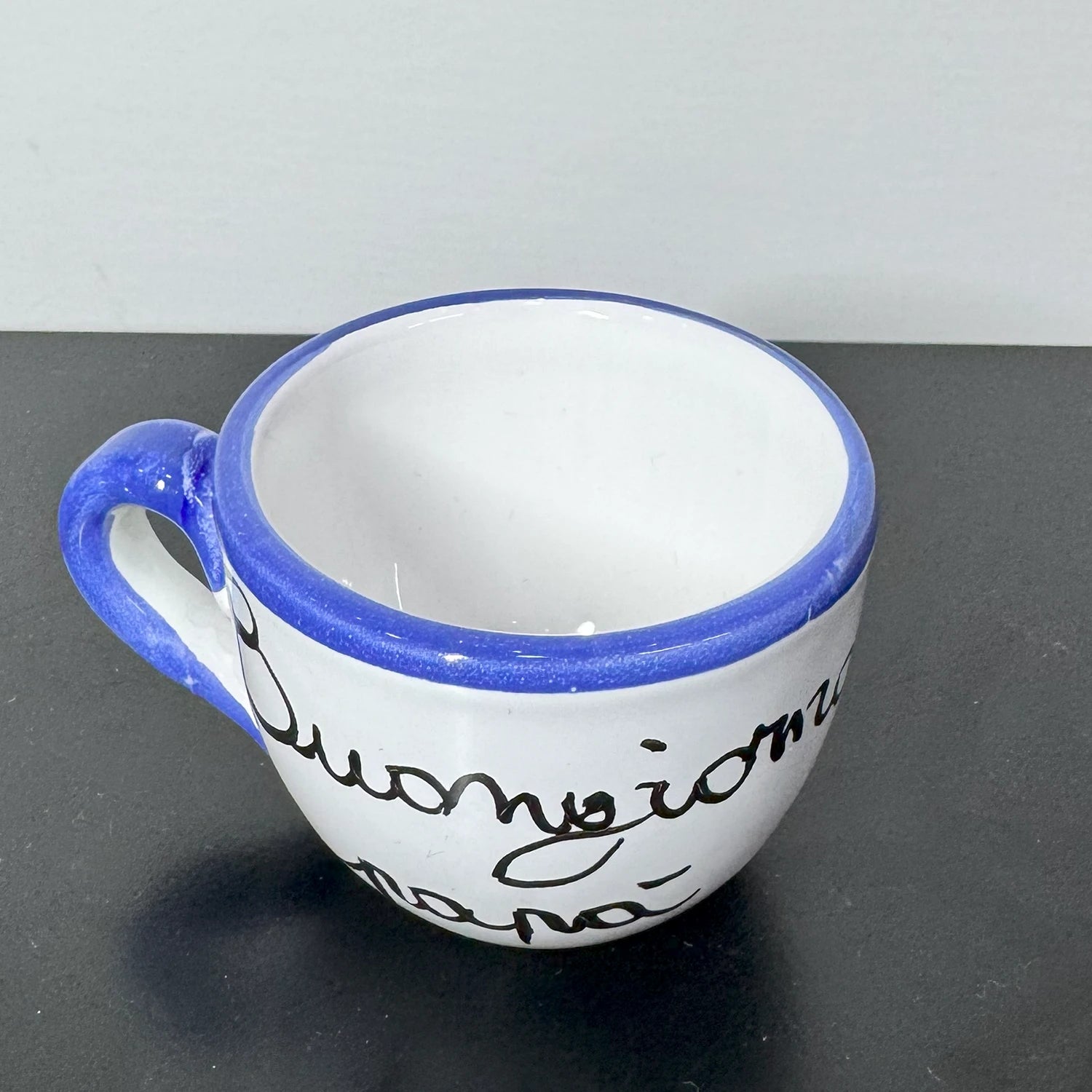 Tazzina "Buongiorno Papà" –  Prim ‘O caffè e poi parlammo! - Mamma' Art