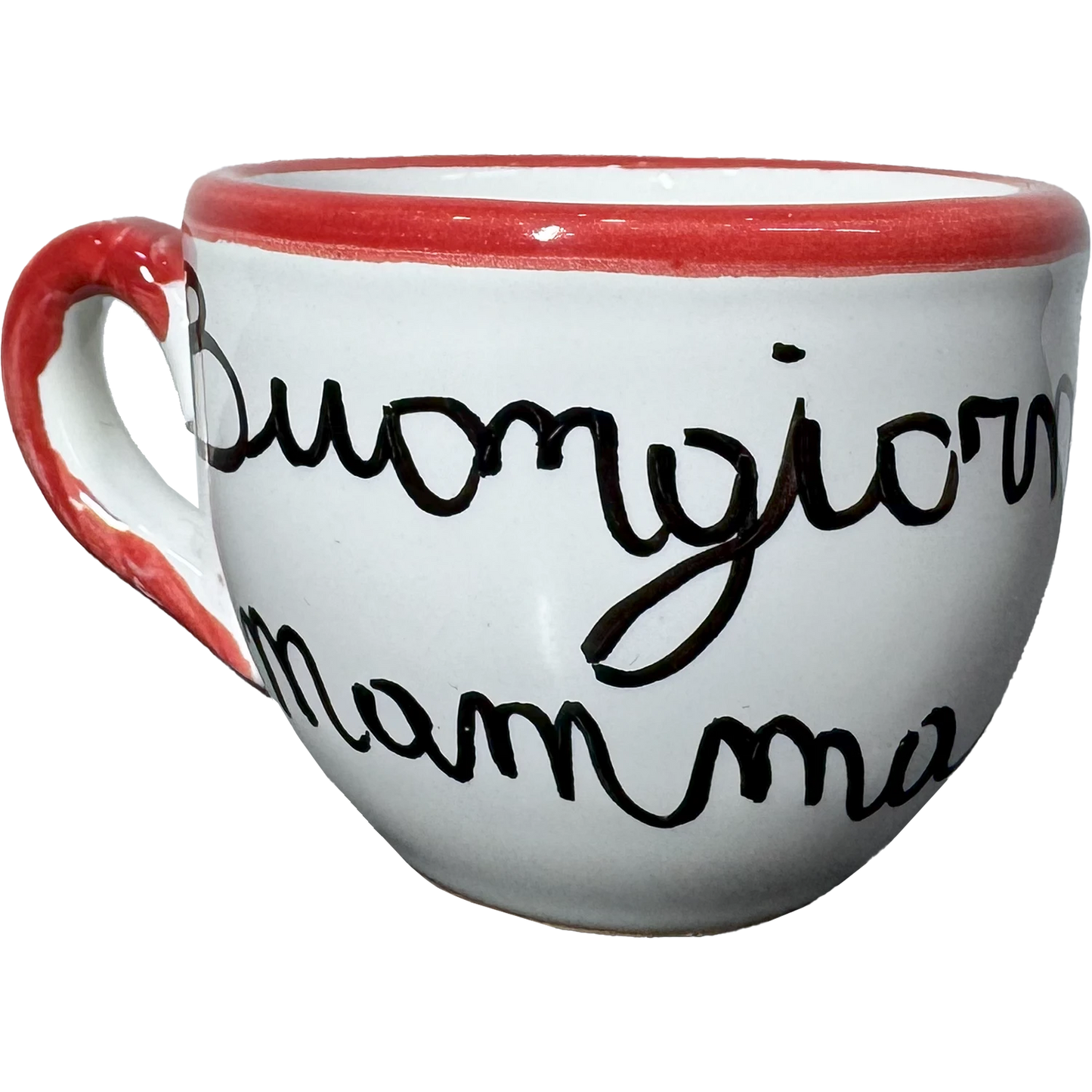 Tazzina "Buongiorno Mamma" – O’ caffè di mammà è sempre ‘o meglio! - Mamma' Art